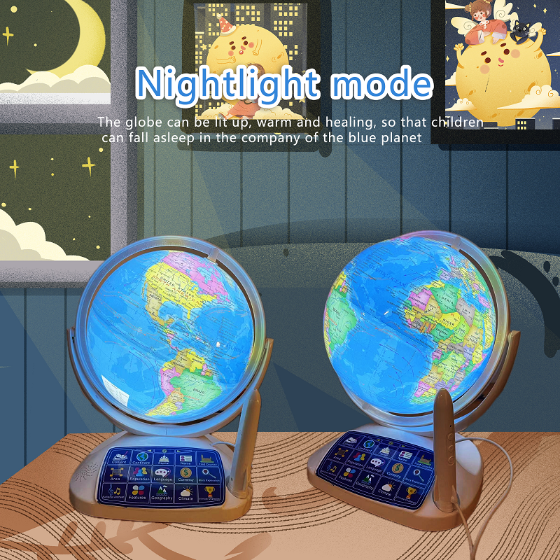 Interactive AR Globe: Explore Geography & Constellations