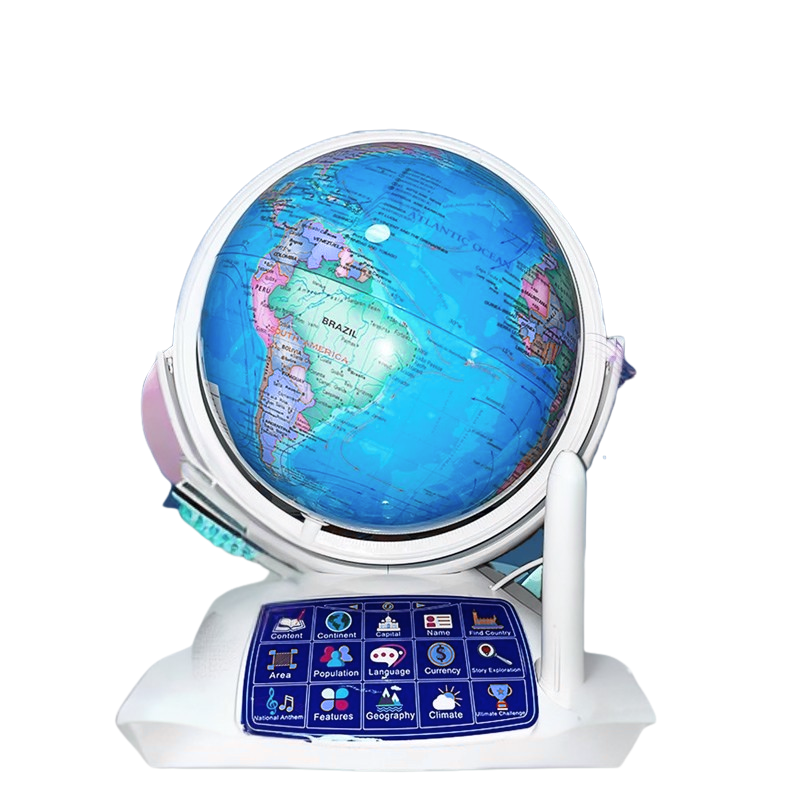 Interactive AR Globe: Explore Geography & Constellations