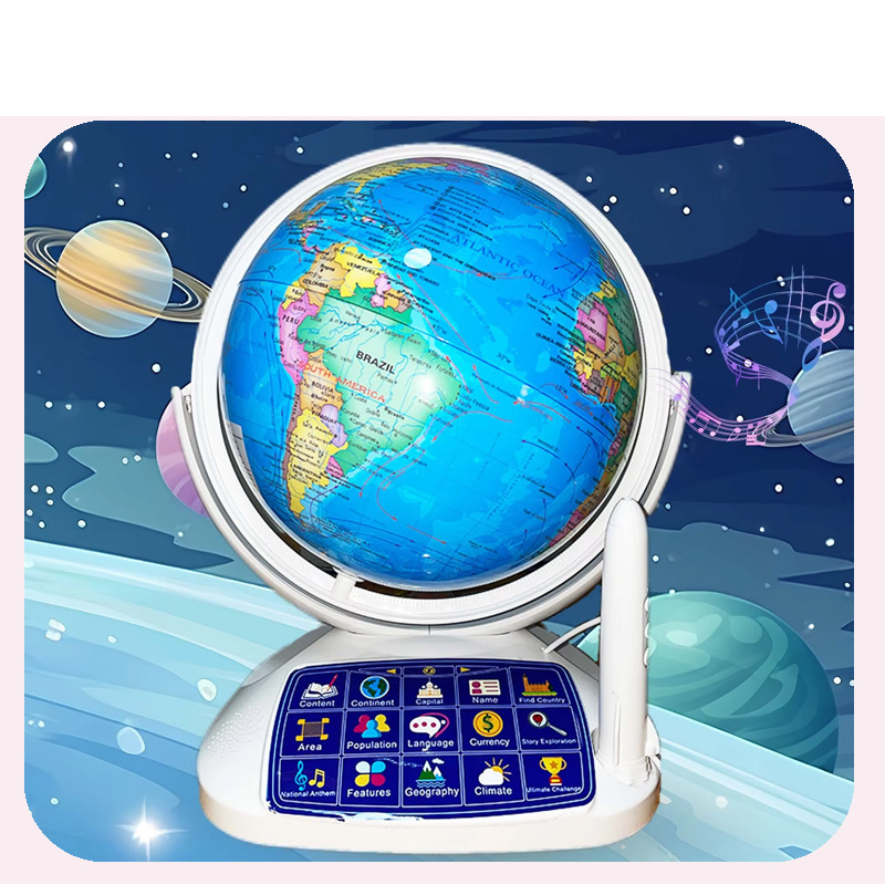 Interactive AR Globe: Explore Geography & Constellations
